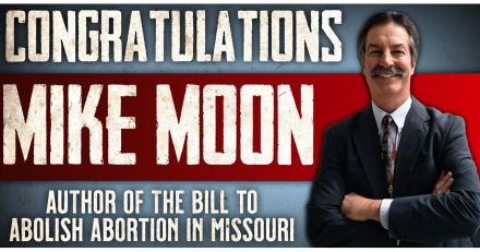 Missouri Abolition Bill Author Mike Moon Elected to State Senate
