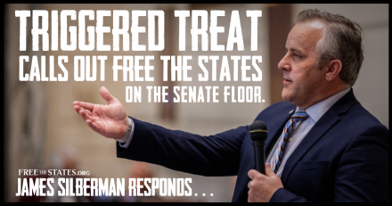 Greg Treat Calls Out FTS and Slanders Us on the Senate Floor
