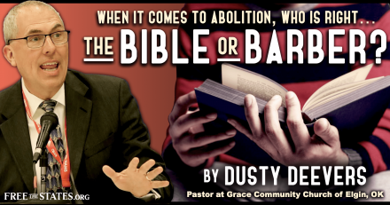 Bible or Barber on Abolishing Abortion?